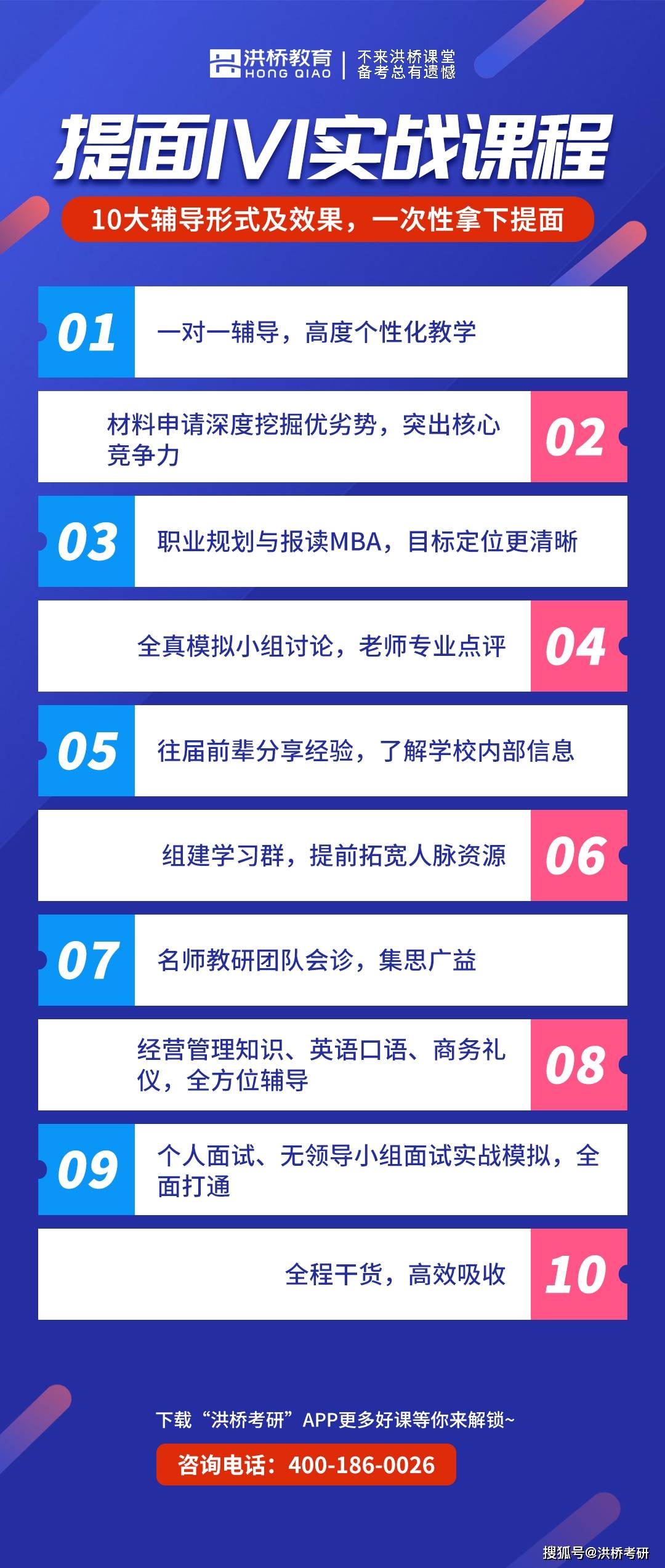 MBA提前面试辅导