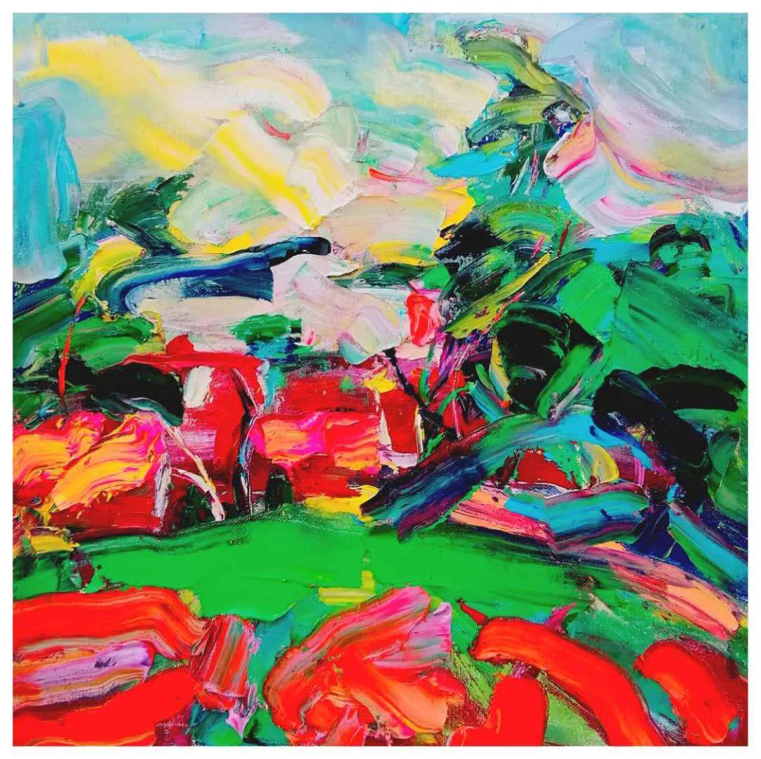 画家陈永波风景油画作品欣赏