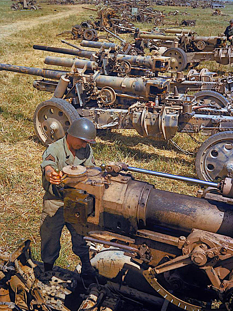 二战突尼斯战役,1943年,老照片