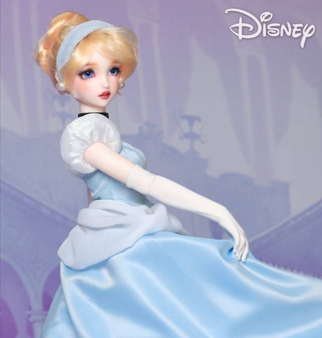 仙蒂公主的sd娃娃造型美艳眼神灵动可惜毁在鞋子上