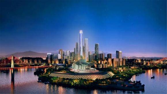 重庆未来第一高楼融创江北嘴国际金融中心项目新进展