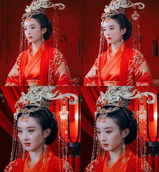 原创同样嫁衣凤冠鞠婧祎热巴惹人怜最美的还是初为人母的她