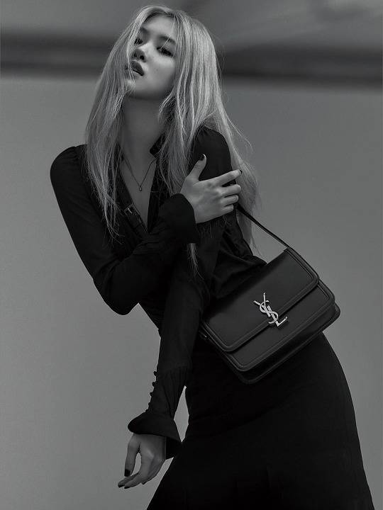blackpink rosé 朴彩英演绎 saint laurent 2020秋季新品