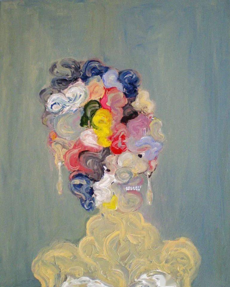 法英画家法比安珍妮雅克特现代派油画作品欣赏