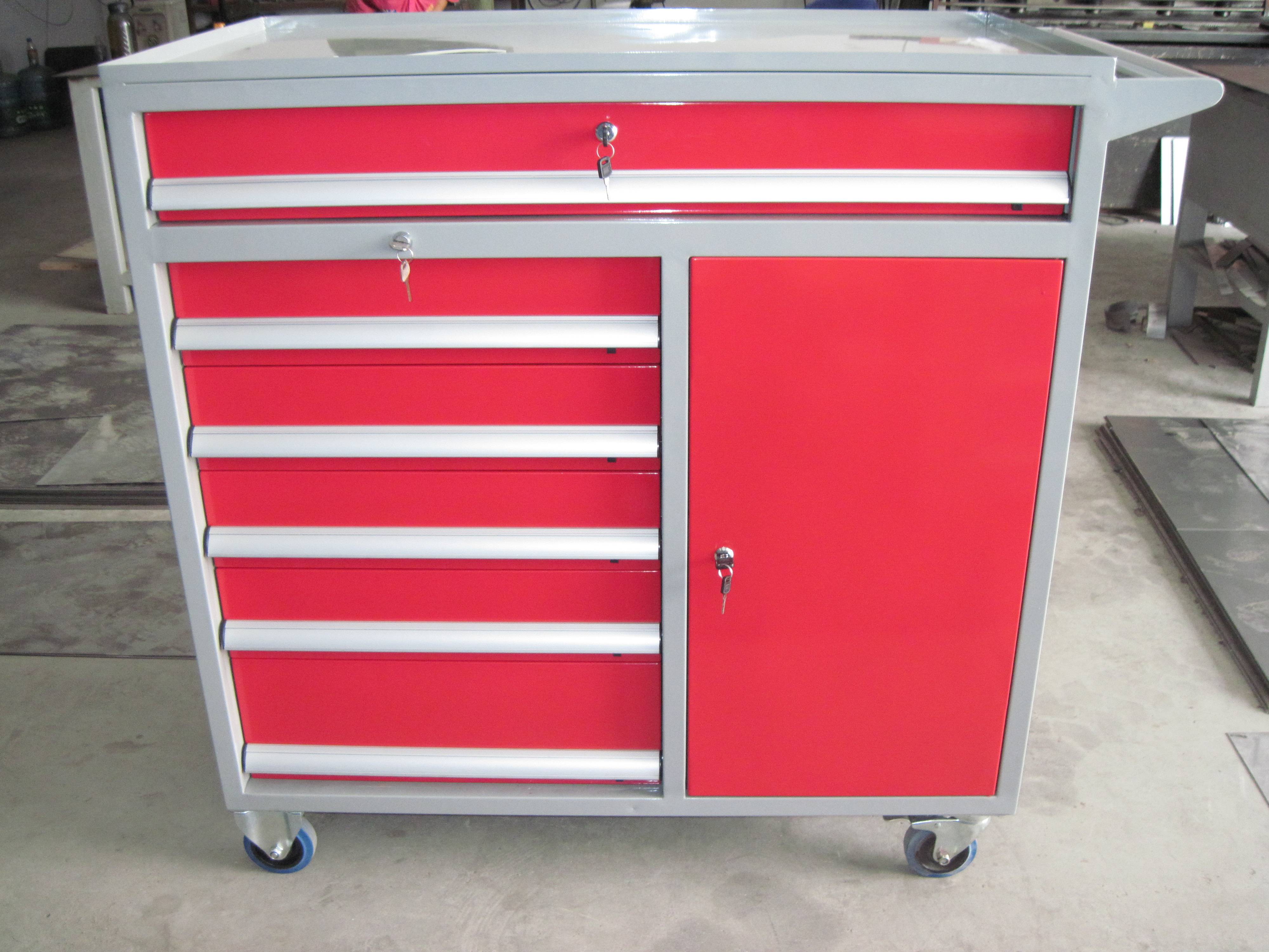 双开门铁柜层板式铁柜卷帘门铁柜大铁门工具柜