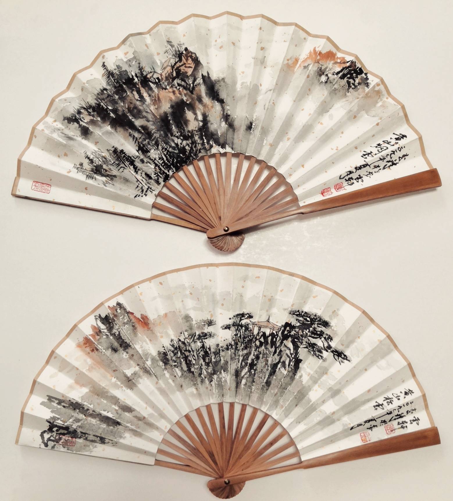 步云轩——李锋折扇赏析_书画