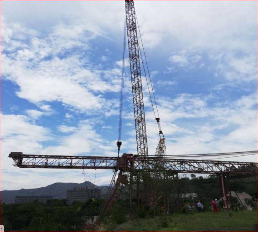 四川观音岩水电站:世界跨度最大30吨级辐射式缆机设备成功拆除