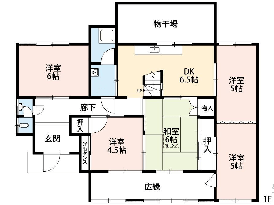 日式自建房户型图图片