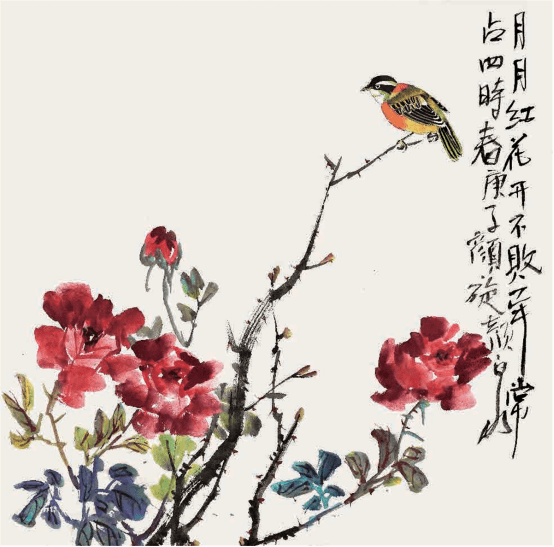 当代花鸟画名家:颜泉,颜旋父子作品赏析