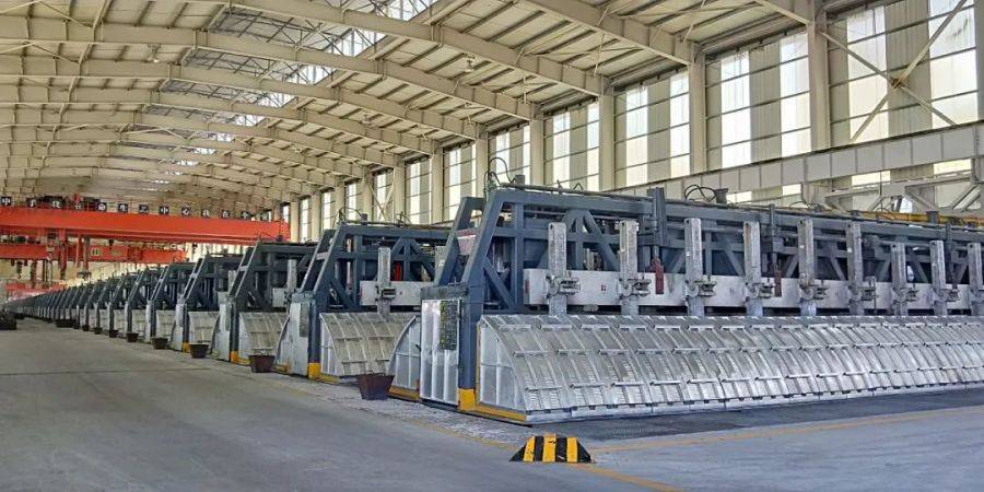 年产25万吨铝产能,广元中孚一期项目全线投产_电解铝