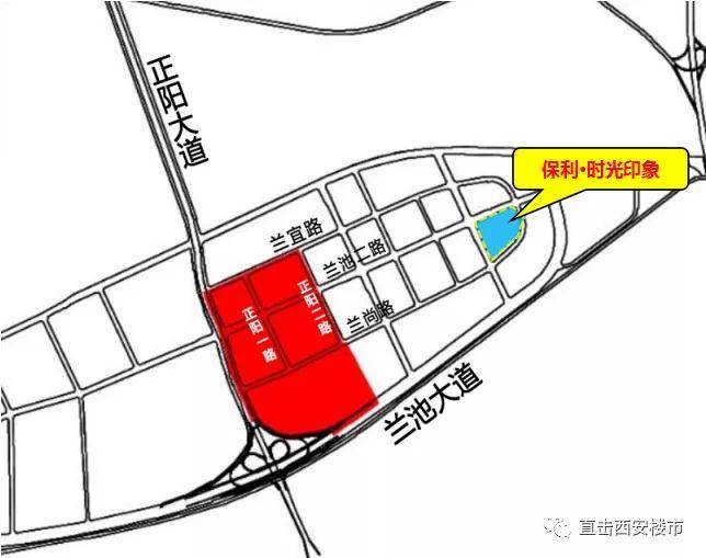 公園醫院配套秦漢新城推出381畝低密居住用地的規劃公示圖