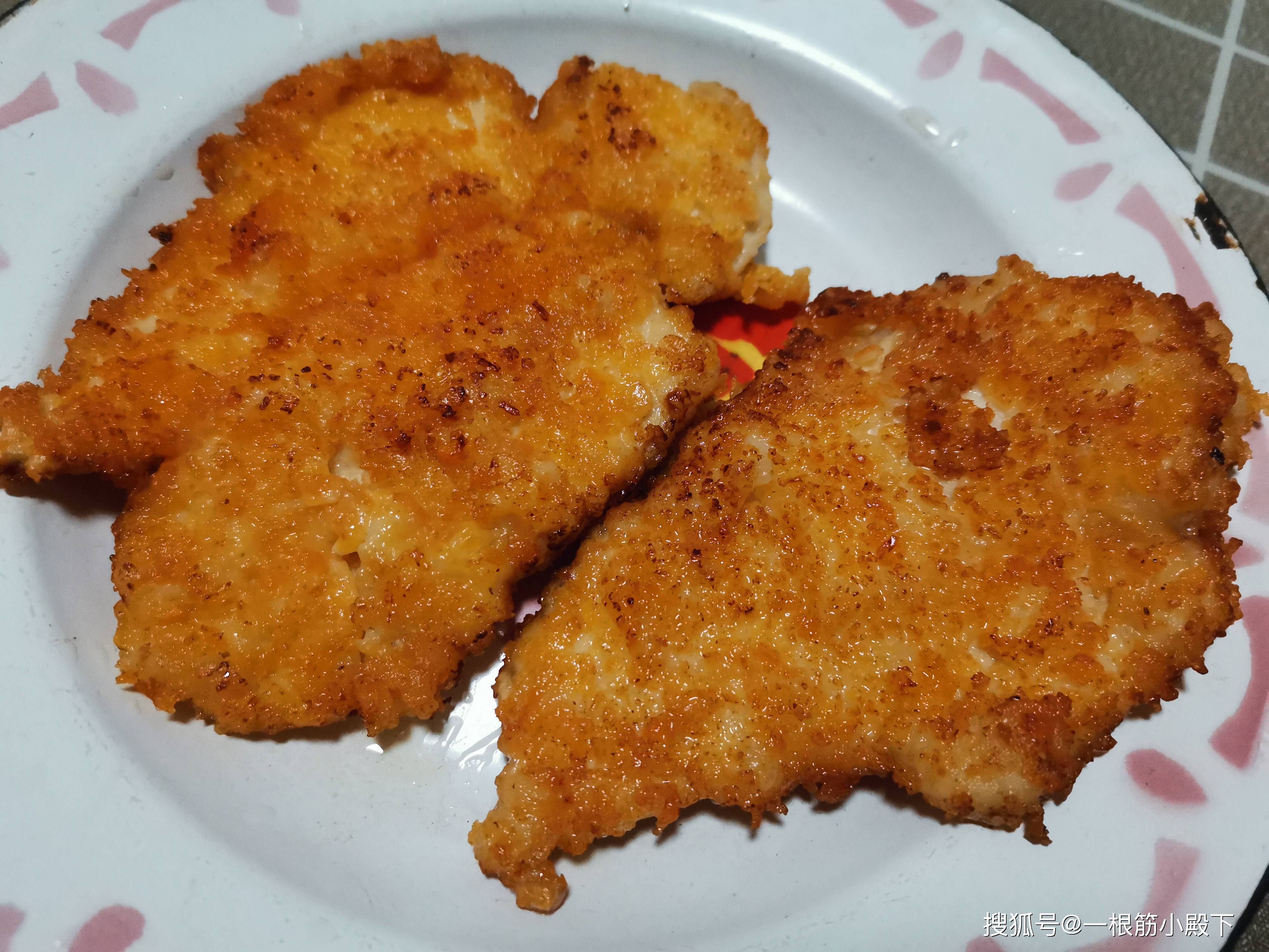 原创自制超美味的黄金脆皮鸡排:香气扑鼻,金黄酥脆