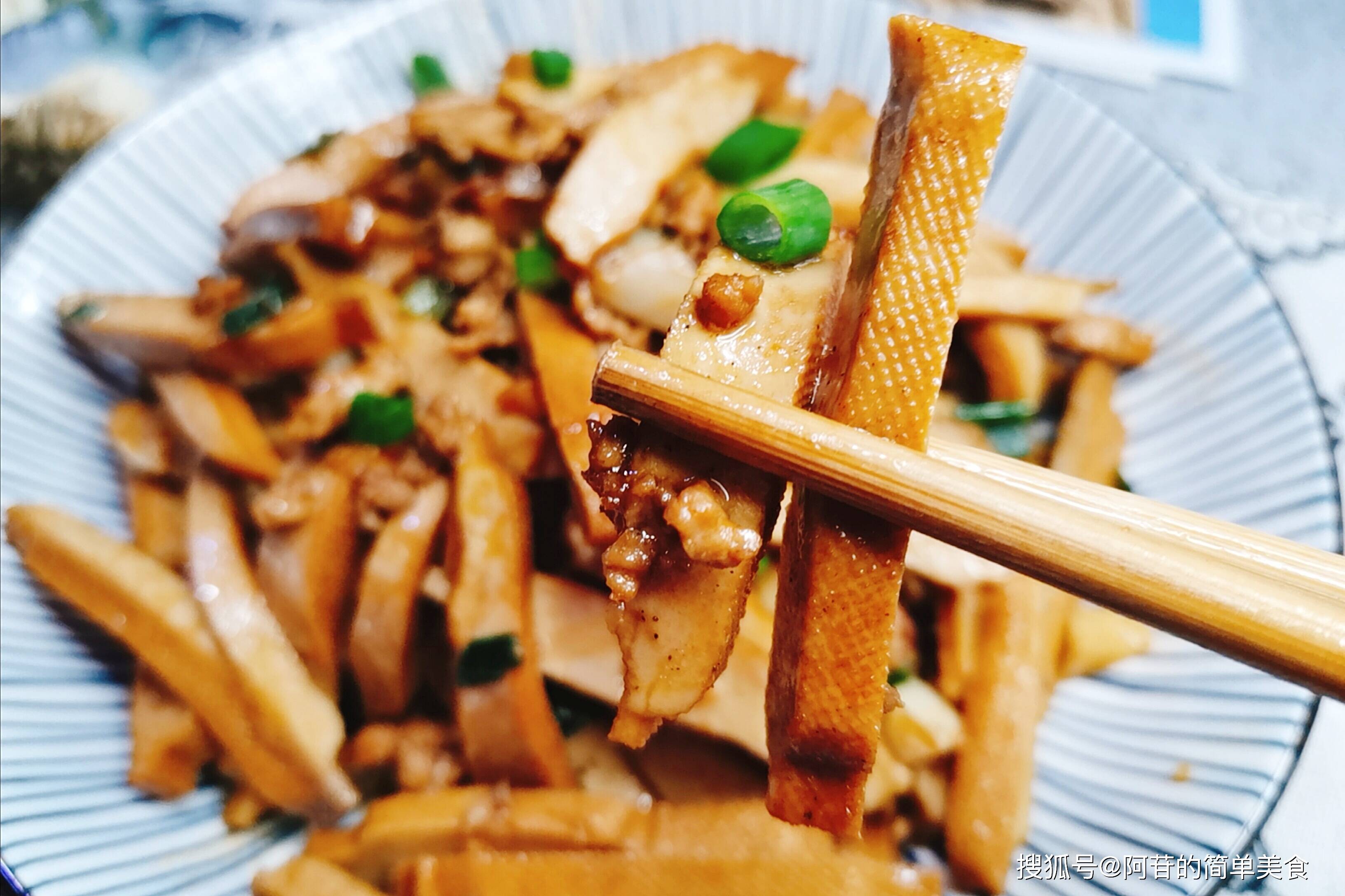 原创我家香干这样做,口感软嫩,豆香味浓,吃起来超下饭