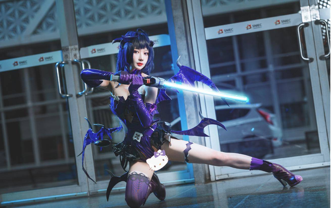 崩坏3里芽衣的恶魔服装去掉黑纱后是怎样也太好看了