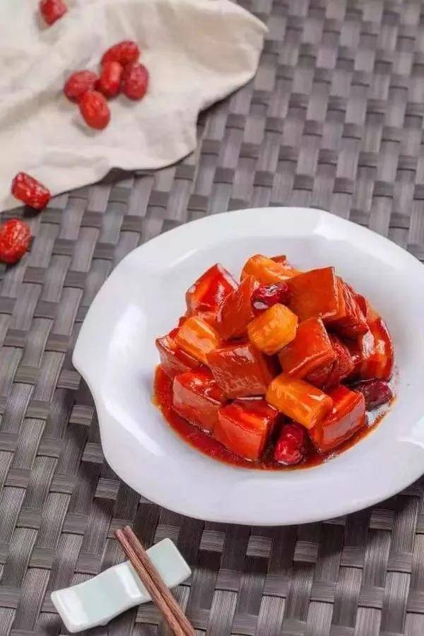 张恒—中国烹饪大师作品山药枣香肉