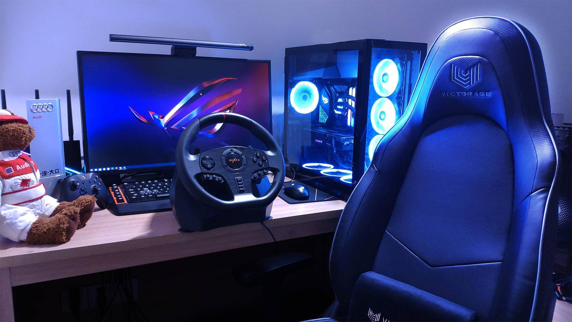 把保时捷座椅搬到电脑房—维拓瑞齐电竞座椅vg01使用体验