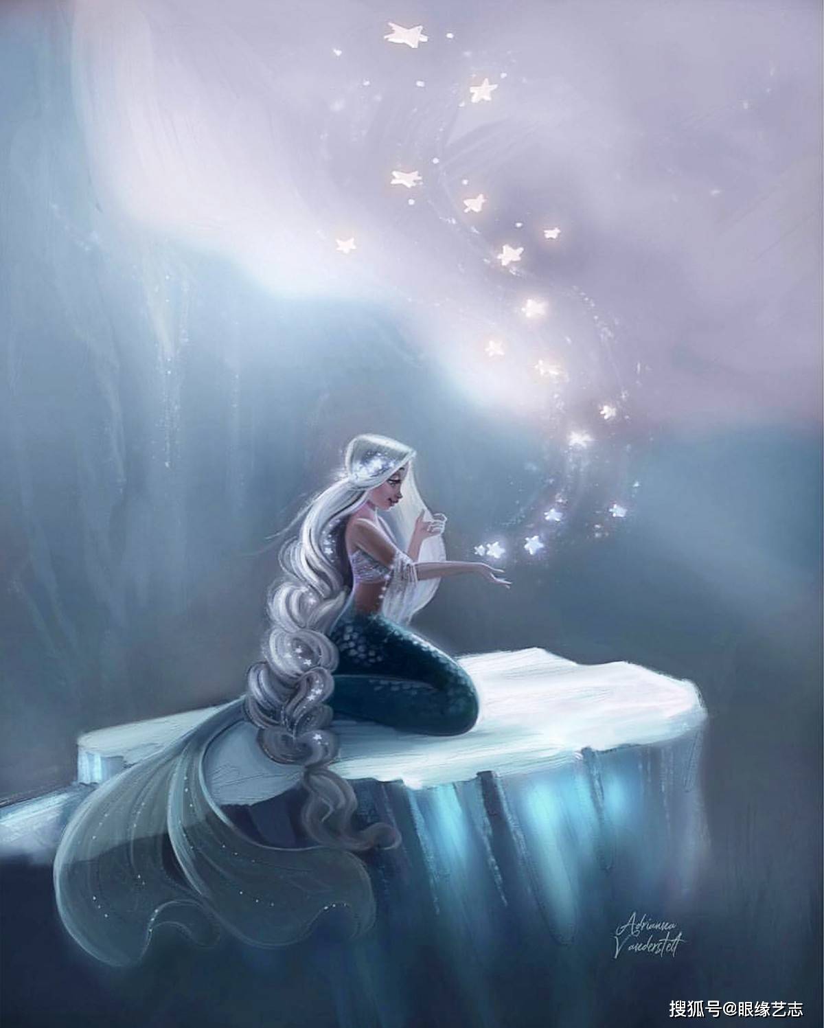 原创美人鱼美在何处?迪士尼画师带你领略虚幻美学中的人鱼梦