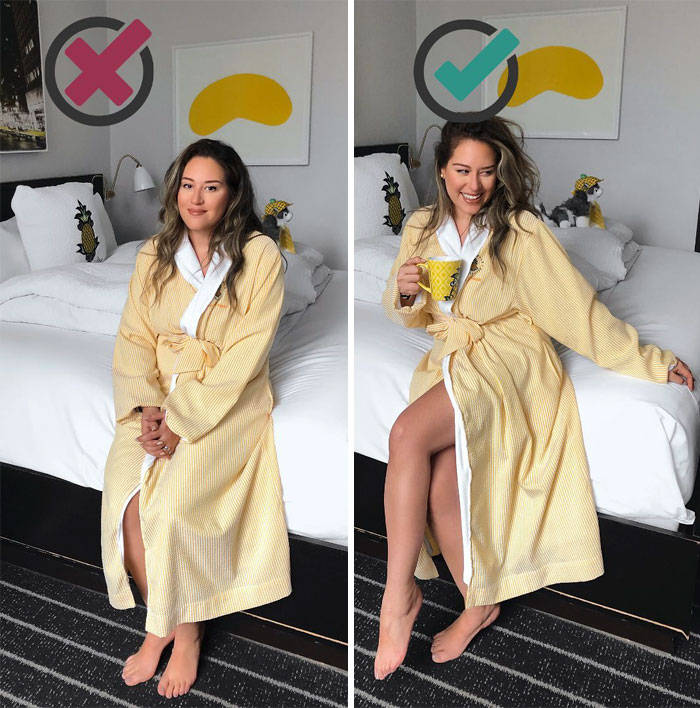 图片[9] - 一招成网美！超简单３０种《拍照POSE技巧》看一下就懂怎么摆姿势！ - xizi