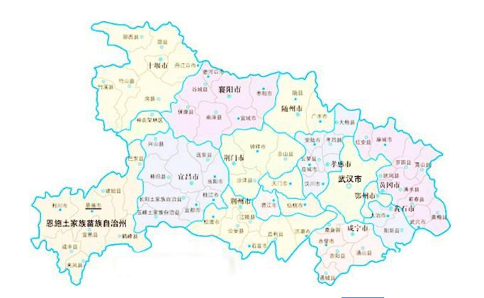 今天要和大家介绍的是湖北省的一个县级市,新中国成立以后,这个县级市