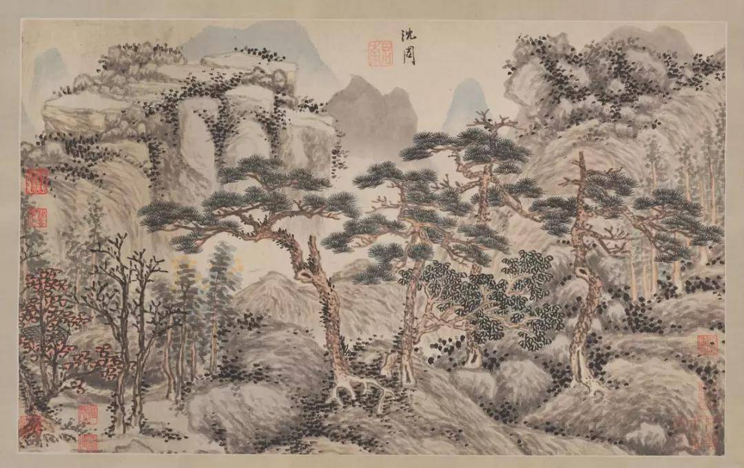 《魏园雅集图》 辽宁省博物馆藏