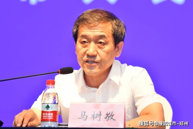 晋城市工信局党组书记马树敬介绍铸造装备制造产业(郑州)推介对接活动