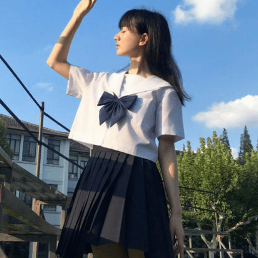 原创有个穿jk的女朋友是什么感觉?愿所有的jk,都能找到属于自己的dk