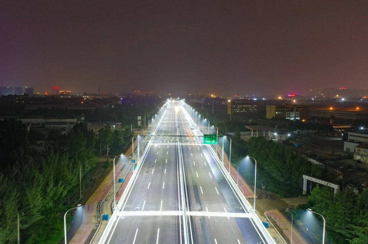 城东率先迎来高架时代!济宁市主城区内环高架一标段通车