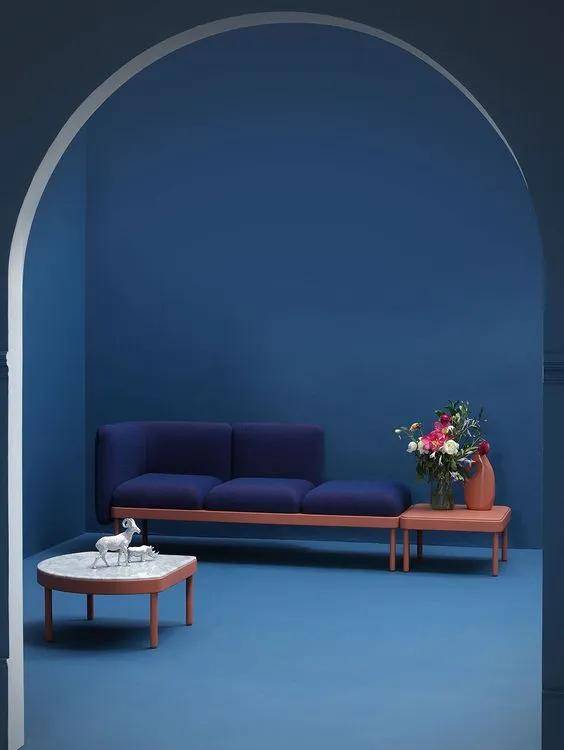 家居装修配色——优雅经典的普鲁士蓝
