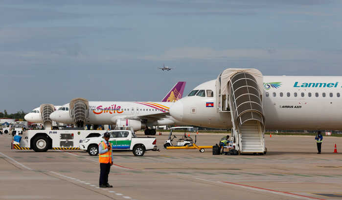 每日近千人入境柬埔寨,飞抵西港航班增加