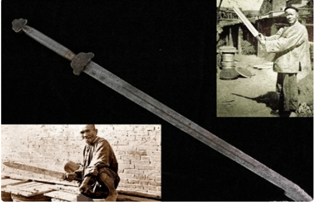 中国双手刀:这是一把清末时期诞生的刑器,刽子手们最爱用,该刀看起来