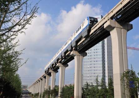 石家庄交通大改变轻轨地铁2456号线即将开通