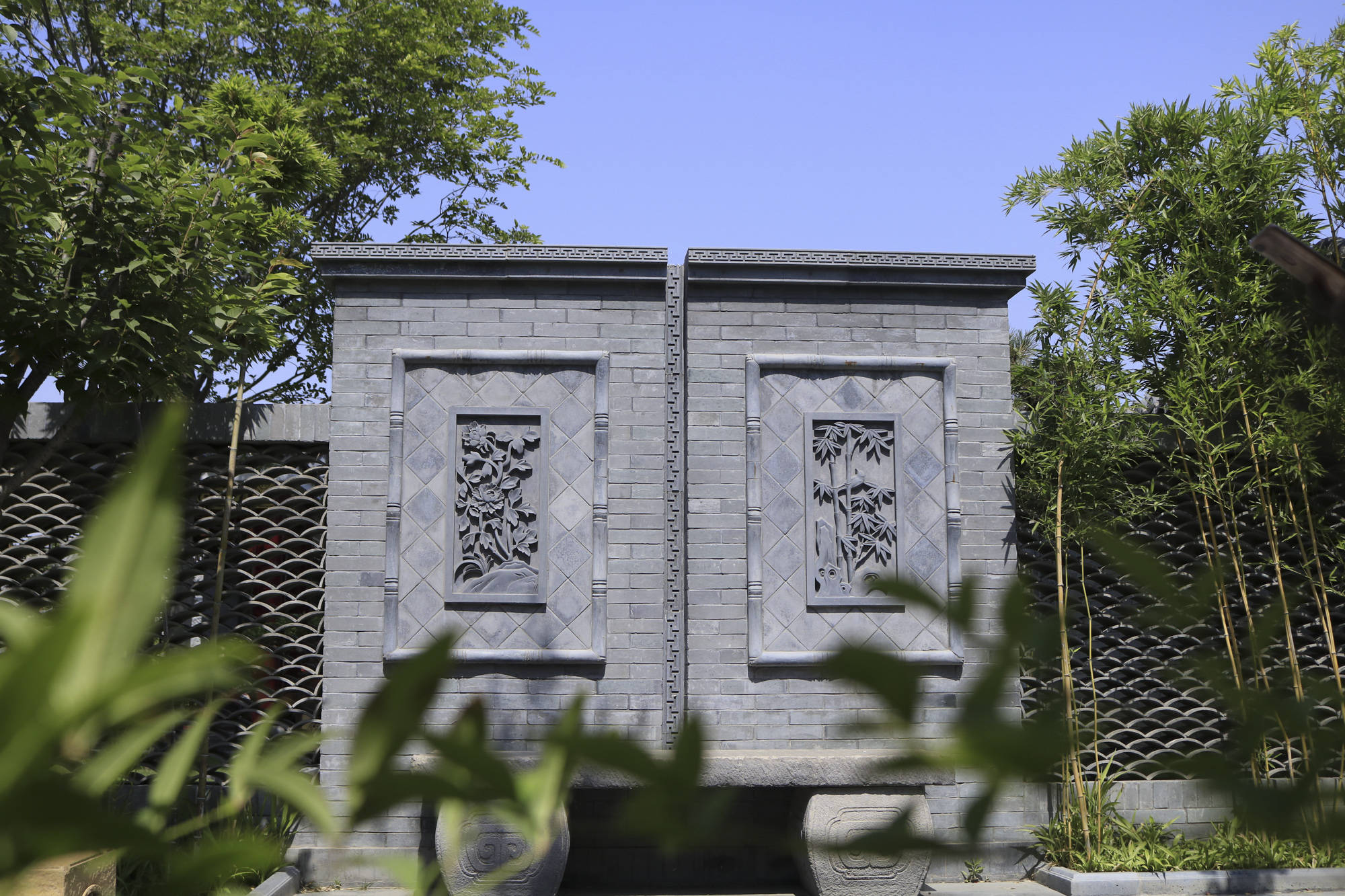 晒晒这家的中式砖雕四合院,太气派了