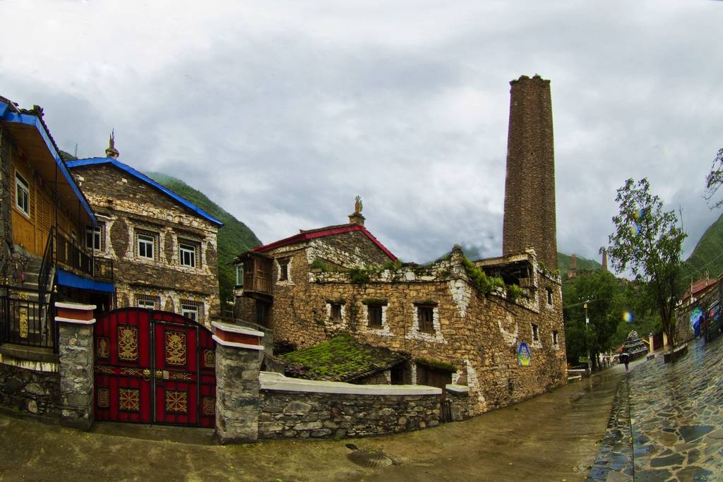 原创走进松岗直波八角古碉群
