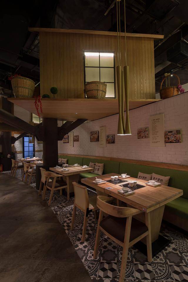 原汁原味的拾味骨汤深圳吃汤餐厅设计看这里