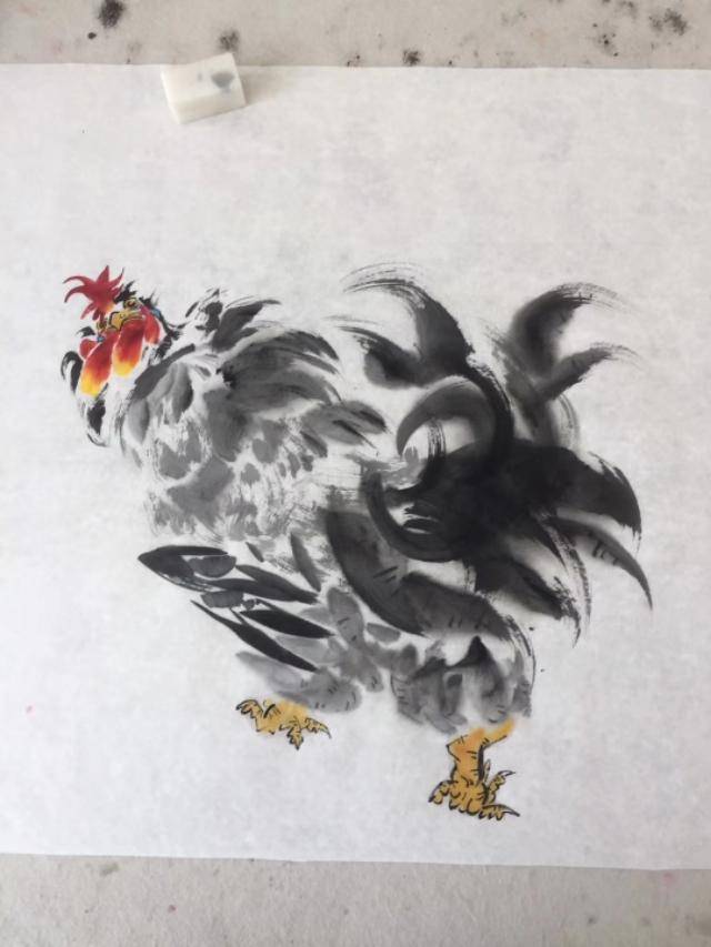 辽宁本溪画鸡第一人——位中南