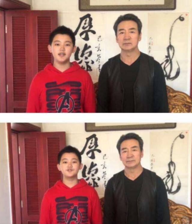 原创司令寇振海娶比自己小21岁娇妻66岁与儿子同框被嘲像爷孙