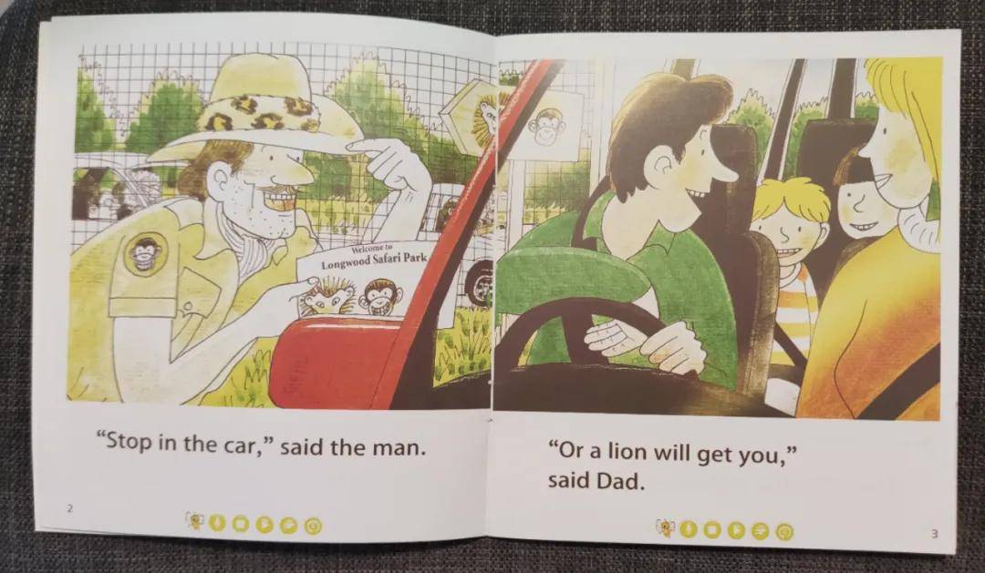 伴读| 牛津树【dd3-02】monkeys on the car