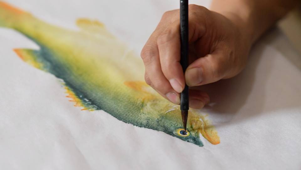 图说界首之四:他还原了鱼拓非遗文化的"存真术"