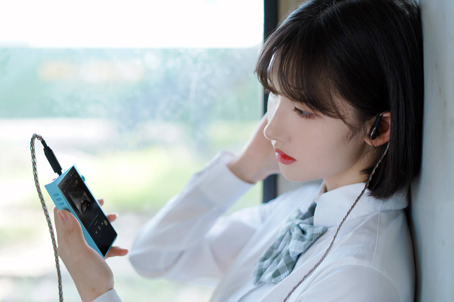 大家都喜欢的成都jk小姐姐与sr25薄荷绿版