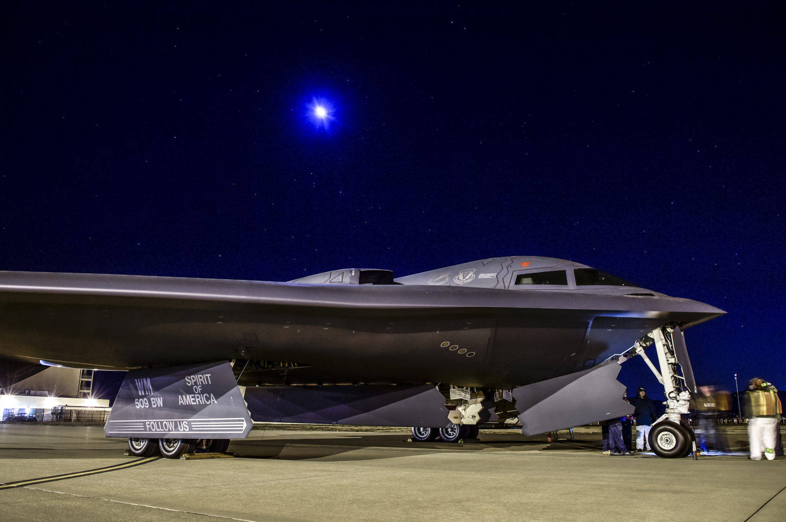 b-2隱形轟炸機(圖片由諾斯羅普·格魯曼公司/美國空軍提供)據中國3d