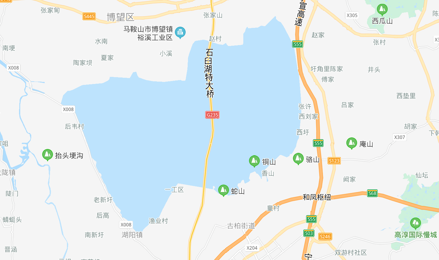 石臼湖地图图片