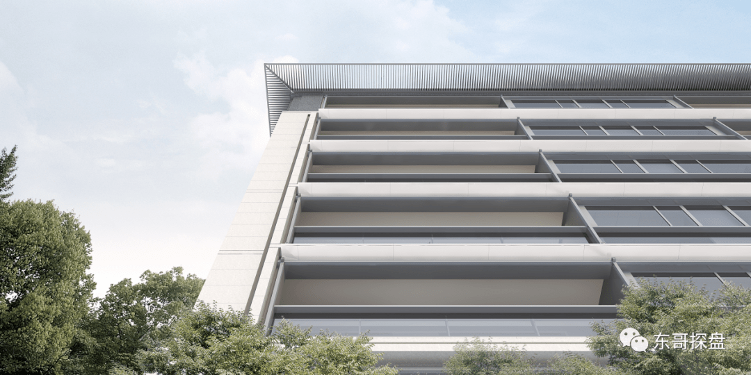 绿城湖畔雲庐建筑立面效果图窗.
