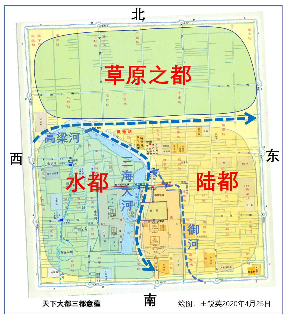 67陸都,水都與草原之都_北京城