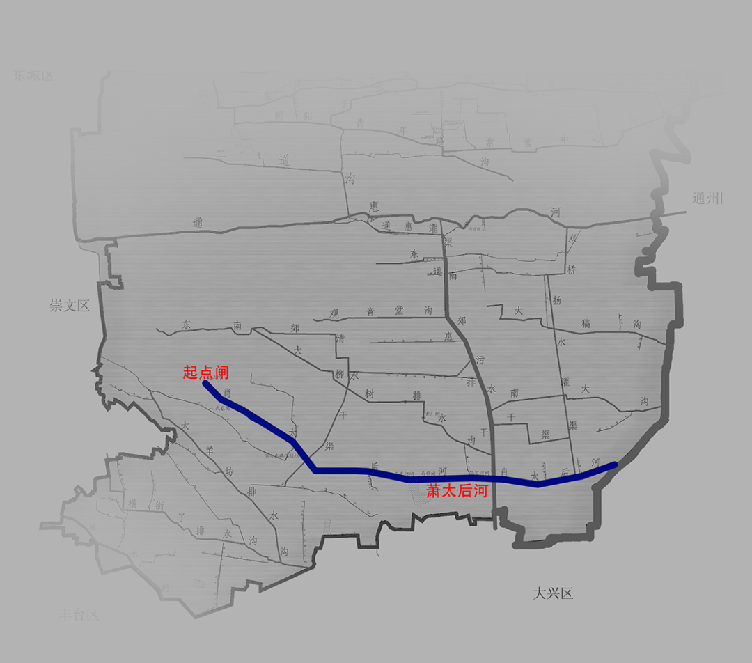 萧太后河路线示意图