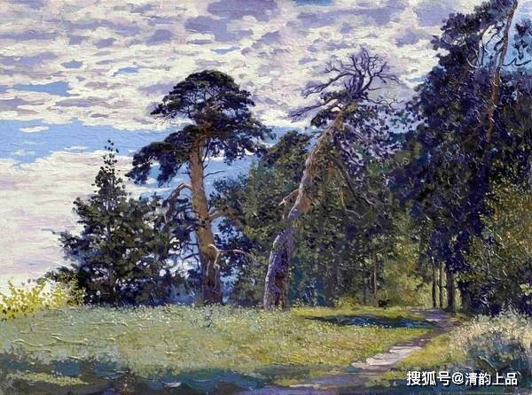 俄罗斯画家西蒙·科任油画风景作品选集