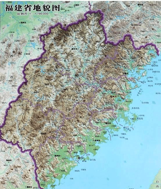 原创汉语13大方言,福建一省竟独占5种,福建地形有多杂乱?