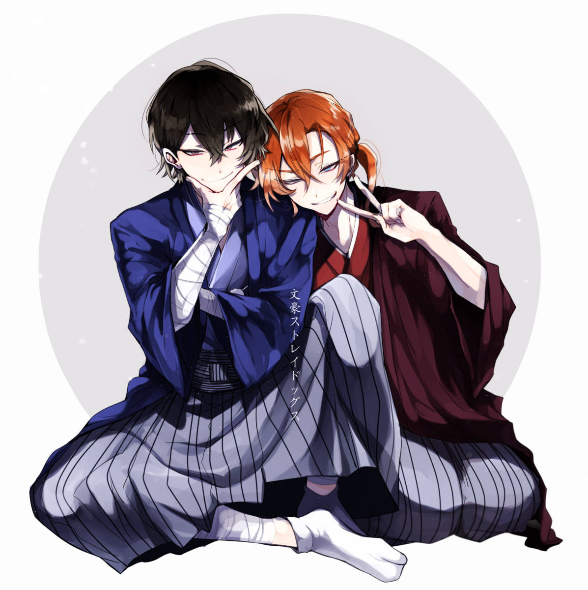 p站壁纸动漫和服插画合辑男女浴衣都有哦