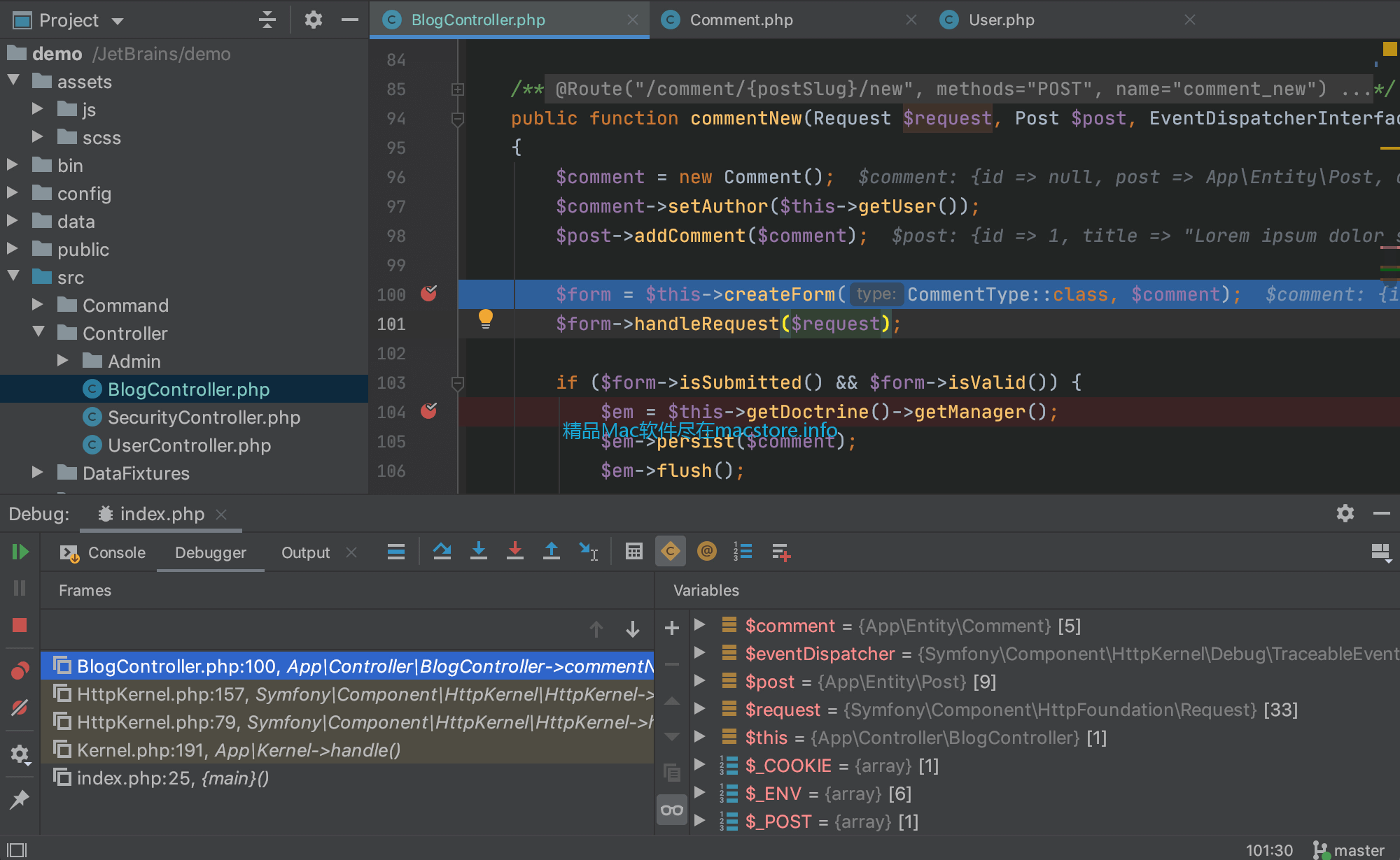 phpstorm for mac 2020.2 最强php ide开发工具