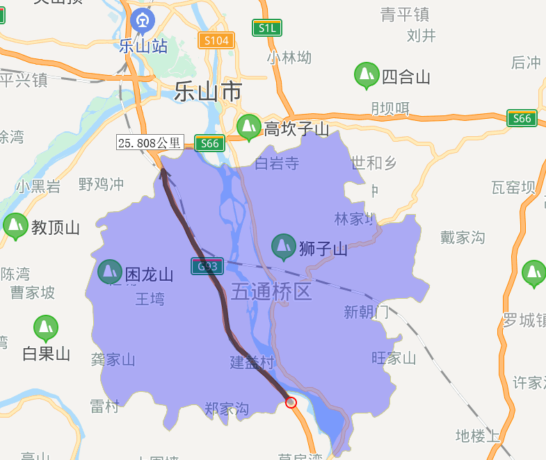 2020年樂山市各區縣高速路里程排名,犍為第一,看看你家鄉第幾?