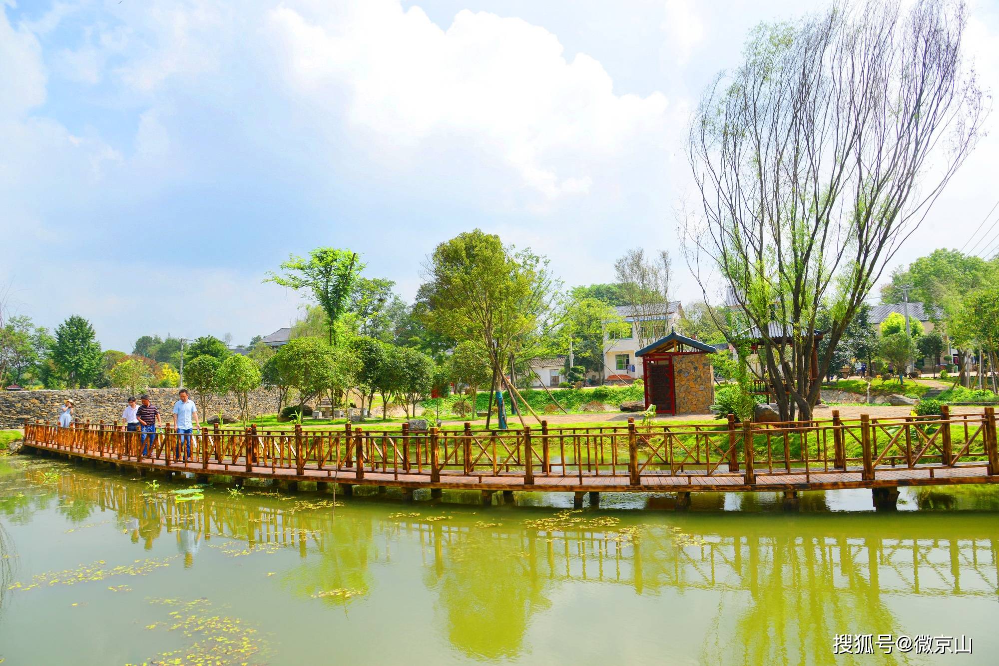 原创京山:乡贤沃土发水河, 青山绿水泛清波